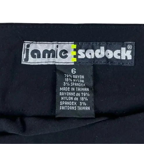 Jamie Sadock Golf Black Skinnylicious Control Top Waistband Skort Size 6