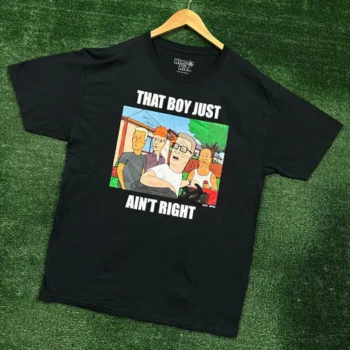 King of the Hill Hank Hill That Boy Ain't Right T-Shirt Size Large