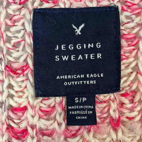 American Eagle  Outfitters Pink Heather Wool Blend Jegging Sweater