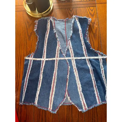 Denim Vest Blue Size M