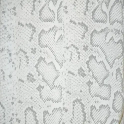 Entro Long Maxi Dress Gray Snakeskin Size M Sleeveless Casual Lounge Summer Beach