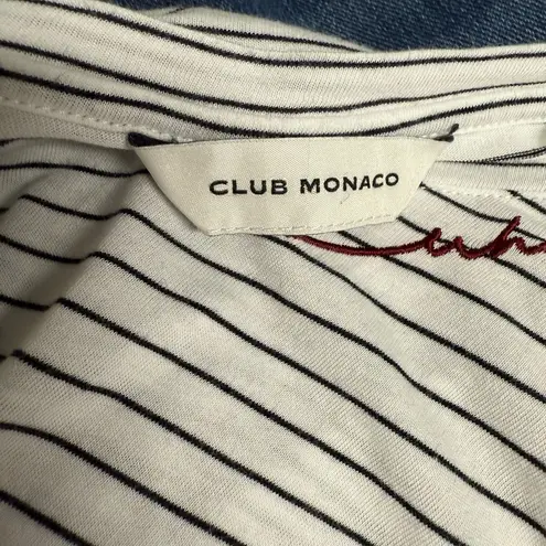 Club Monaco Striped Shirt Size Small