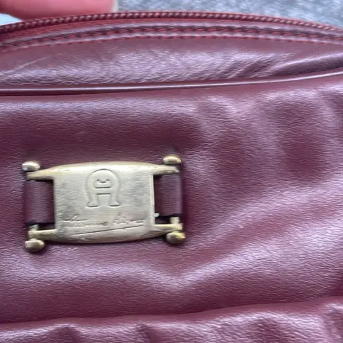Etienne Aigner Crossbodydy Bag Small Vintage Maroon Oxblood 90s