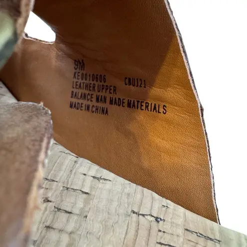 Kork-Ease NEW Saffron Slide Clog Sandal Brown Terra Size 9