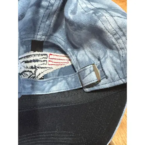 NFL Team Apparel NFL New England Patriots Hat Cap Womens Blue Tie Dye Adjustable Baseball