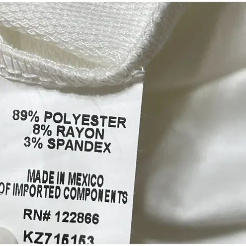 New Social Academy Basha Hoodie Pullover Shirt Top Long Sleeve White Size 12