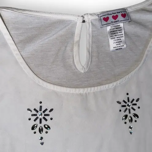 Three Pink Hearts Trixxi Top