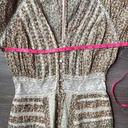 Veronica Beard Addilyn Floral Peasant Dress 6