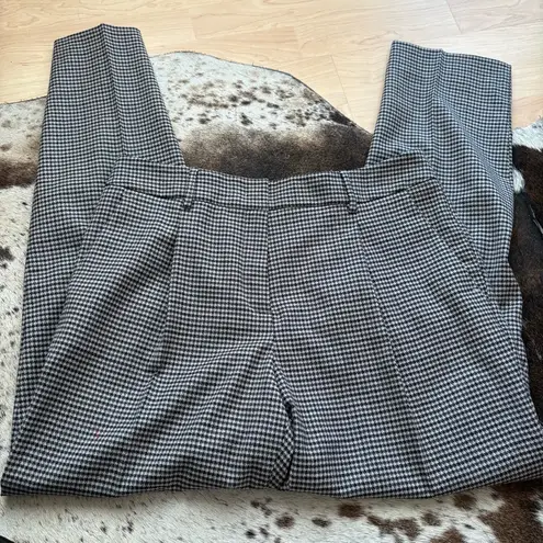 Max Mara WEEKEND Wool Houndstooth Pant Trousers Size 12