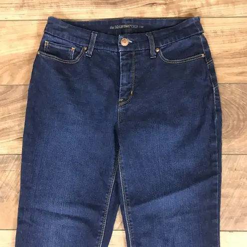 Chico's  The So Lifting Crop Jeans Women's Sz 00 Blue Stretch Denim Pants