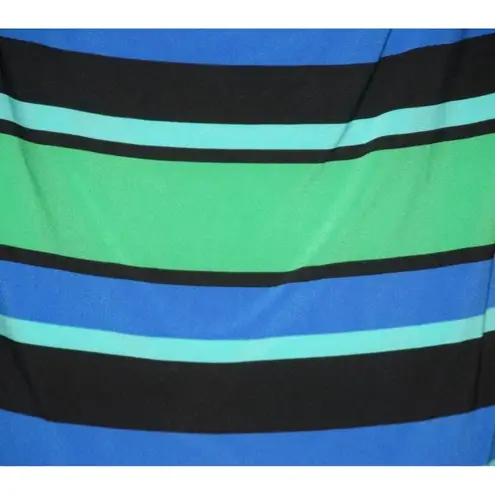 Susan Lawrence Ladies Black Open Front Cardigan With Faux Cami Size L 3/4 Sleeve