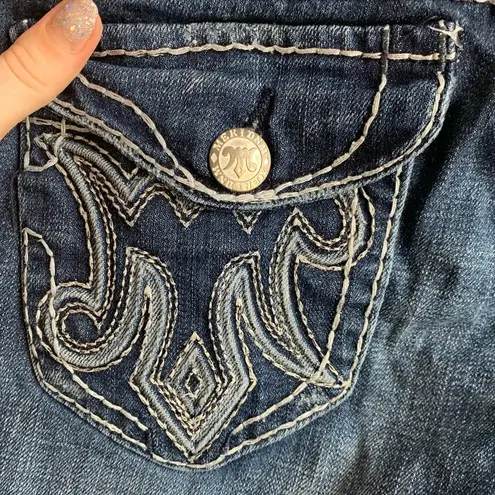 MEK Medium Wash Oaxaca Straight Leg Jeans Size 25