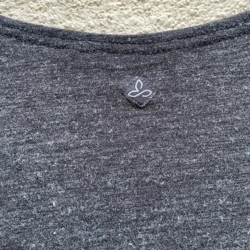 prAna Charcoal Abilene Tiered knit Dress XS