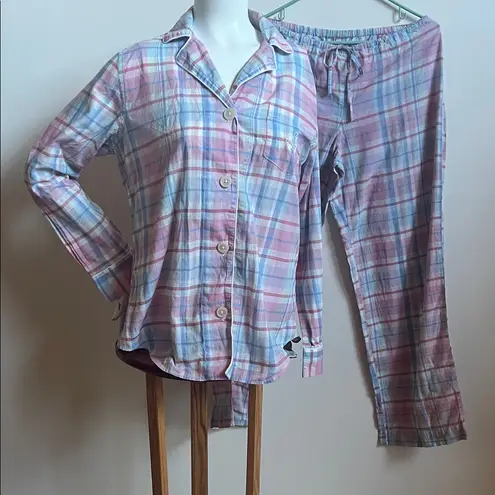 Ralph Lauren Lauren  Multicolor Plaid Shirt and pj pants thumbnail 1