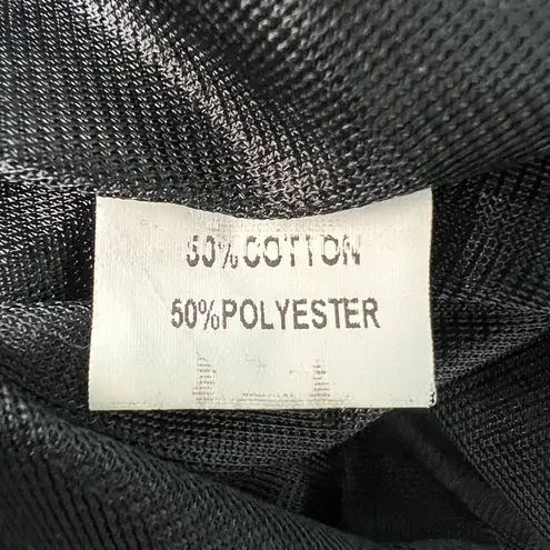 Vintage Syle Camisa Dress S/M Y2K Embroidered Whimsigoth Fairygoth 3D Floral Black