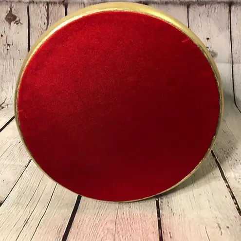 Vintage Satin Crown With Stars Drawstring Bag