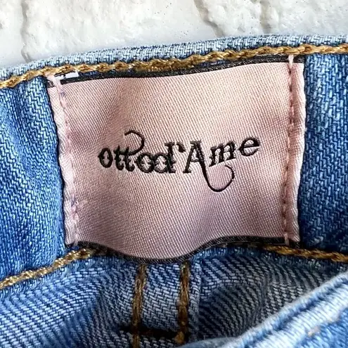 Ottod’ame wide leg jeans size 26 Blue