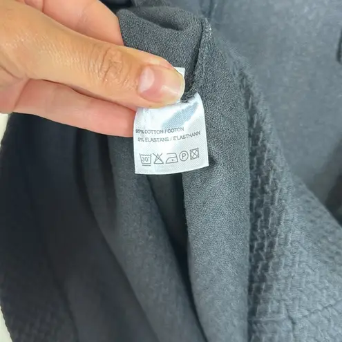 Ganni Black Pencil Skirt Knee-Length Workwear Size XS