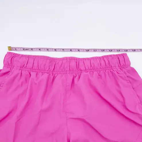 Athletic Works  Women's Active Running Shorts with Liner Briefs Pink Size Medium