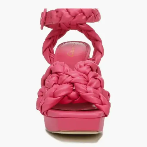 Circus by Sam Edelman Flamingo Pink Mable Ankle Strap Sandals Women's Size:7 NIB