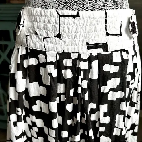 Tracy Evans Y2K Black White Skater Mini Skirt Size 3