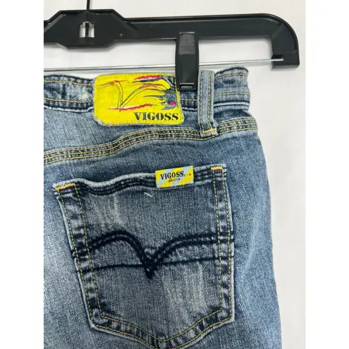 Vigoss Women’s  Y2K Jean Capris Blue Size 3/4‎