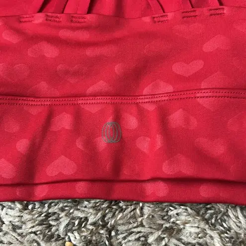 Balance Collection Red Heart Sports Bra Sz XL
