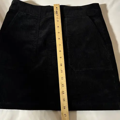 Boden corduroy mini skirt US 4 petite Leonie black Size 4P