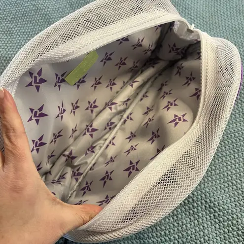 Rebel Revolt Replacement Bags for Cheer Shoes Purple Velour NEW Two Sizes