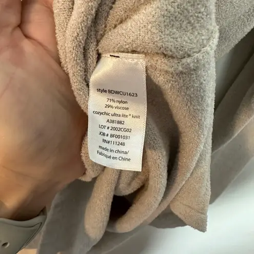 Barefoot Outfitters DREAMS- Cowl Neck Tunic Sweater Cozychic Ultra Lite Knit Cream