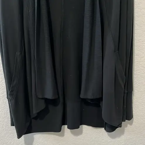 Quince French Terry Modal Cardigan, Black, Size S