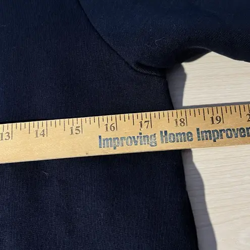 Acne Studios Turtle Neck Navy Blue LS Dress XS Pockets Preppy VIEW FLEECE PAW14