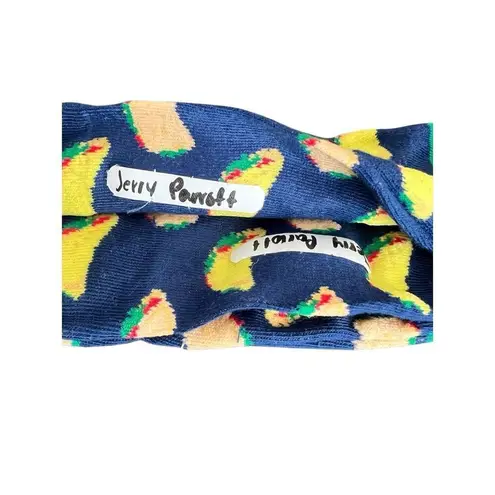 Taco Printed Socks New Men Novelty Dad Gift Size 6