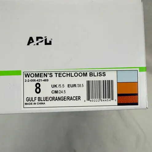 APL Athletic Propulsion Labs Techloom Bliss Slip On Running Shoes Gulf Blue 8