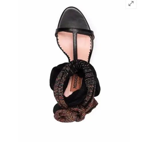 Missoni New Tie-Fastening Leather Sandals