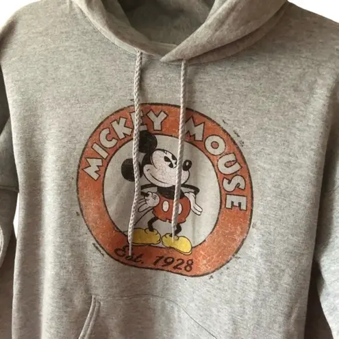 Disney Vintage  Mickey Mouse Est. 1928 Hoodie Size Medium