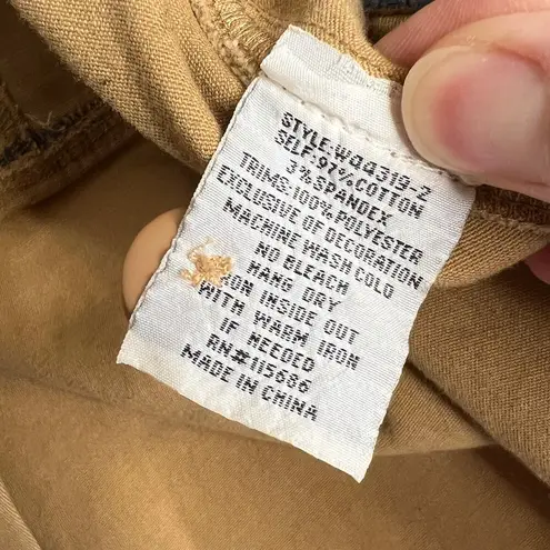 Johnny Was Amika Peplum Military Embroidered Jacket Tan Size Medium