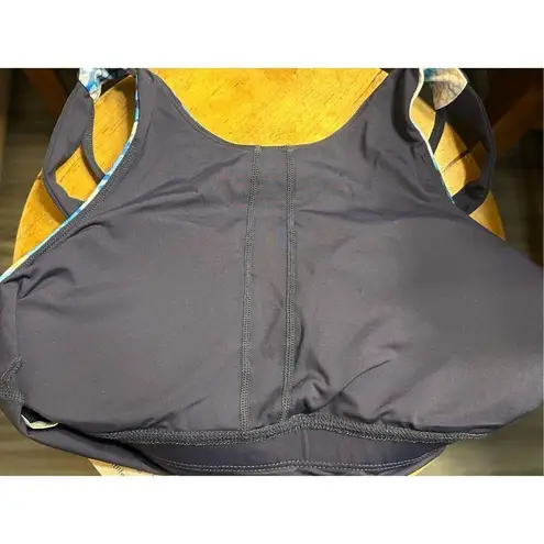 Salt Life SLX performance swimsuit, top size large navy nwt (0131)