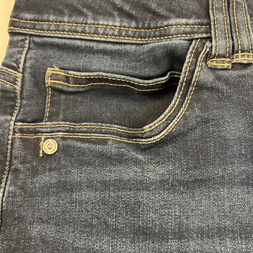 Democracy "Ab"Technology Dark Wash Boot Cut Mid Rise Tummy Control Jeans Size 14