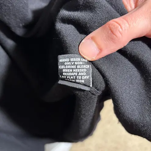 Premise Black Duster Cardigan Womens XL Classic Business Minimalist Pockets Open