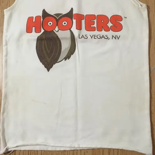 Hooters B75 Girl Worn Uniform Tank From Las Vegas Nevada Size Xs