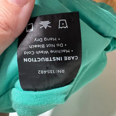 Free Fly Shorts Women M Turquoise Green Blue Bamboo Lining Running Walking Sport Size M