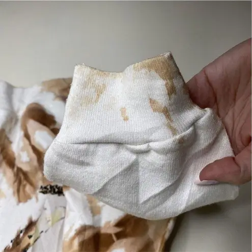 Vintage Leopard Animal Print Crewneck Sweater Womens Large Multiple