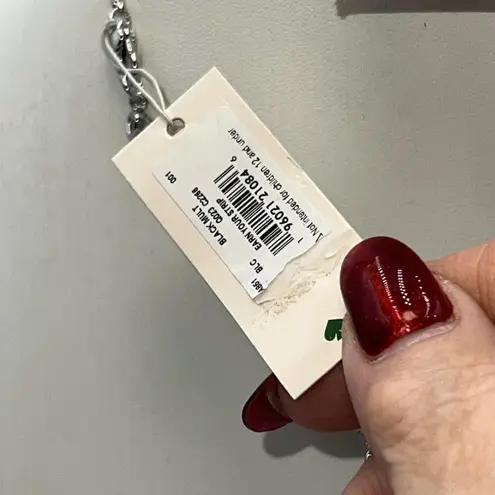 Kate Spade New York Earn Your Stripes Zebra Pendant Necklace Black Multi Silver