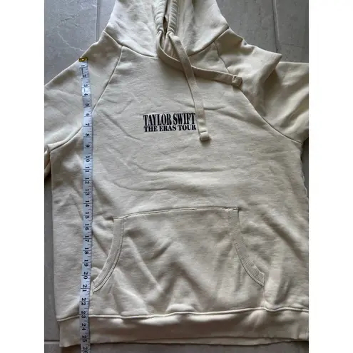 Taylor Swift Taylor Swift Hoodie Womens Medium Tan Eras Tour Pullover Sweatshirt Concert - Image 11