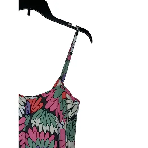 Judith March Women's Dress Floral Lined Swing Mini Slip 60's Retro Style Medium