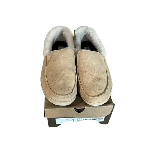 Olukai Women's Size 10 Ku’Una Slippers Golden Sand NWT