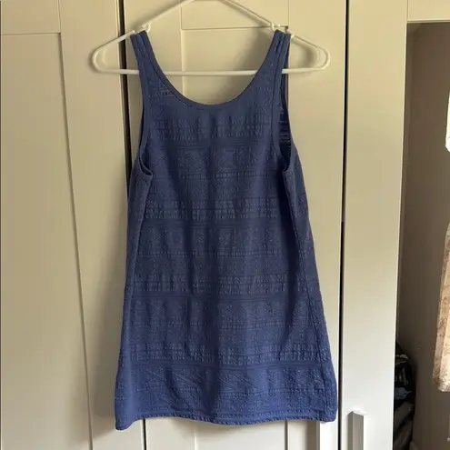 Mossimo Supply Co. Blue Tank Top with Scoop Neckline Size XL