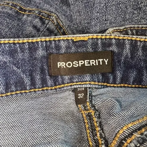Prosperity Women's Straight Leg Jeans Size 32 Blue