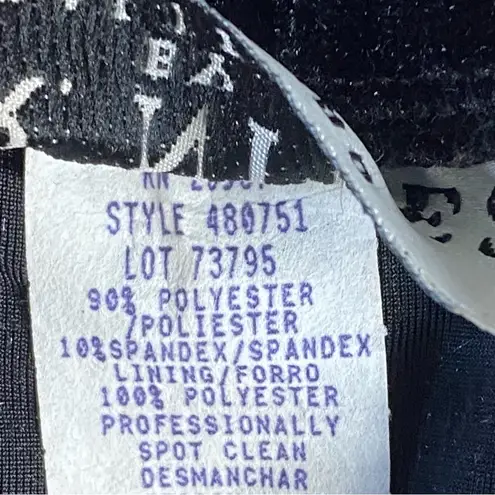 J.R.Nite Skirt Black 10 Velvet Sheer Beaded Gothic Whimsigoth Fairy Grunge VTG